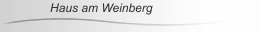 Haus am Weinberg